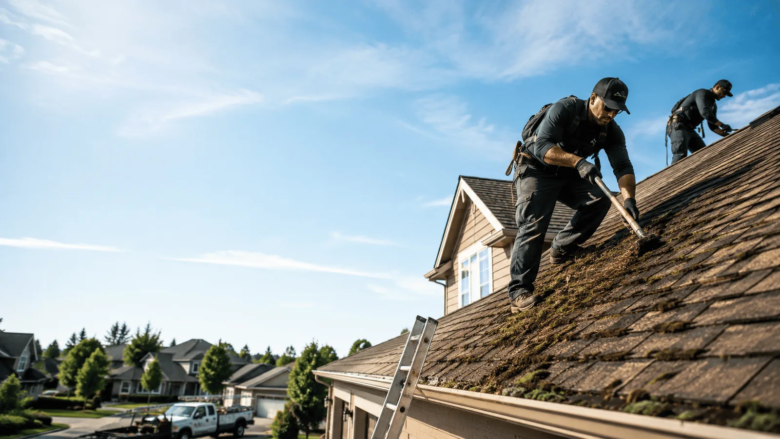 Roof Moss Removal in Loganville, WI near me